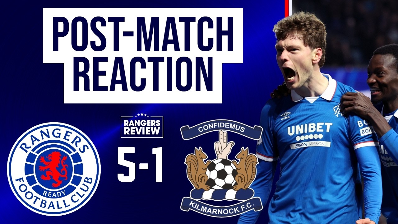 New boys shine as Rangers hit FIVE past Kilmarnock