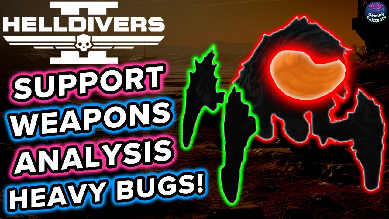Support Weapons Analysis on Heavy Enemies | Chargers & Bile Titans | Helldivers 2 Weapons Guide