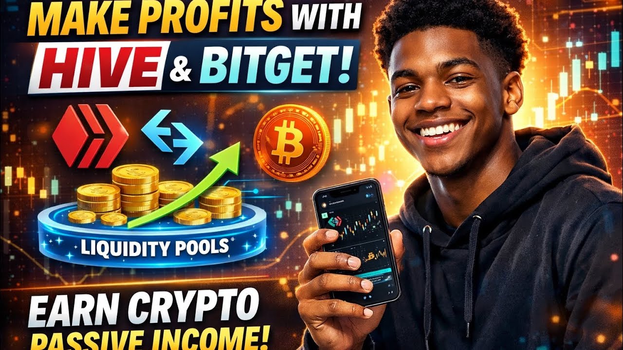 How to Make Passive Income Trading HIVE on Bitget (Liquidity Pools for Beginners)