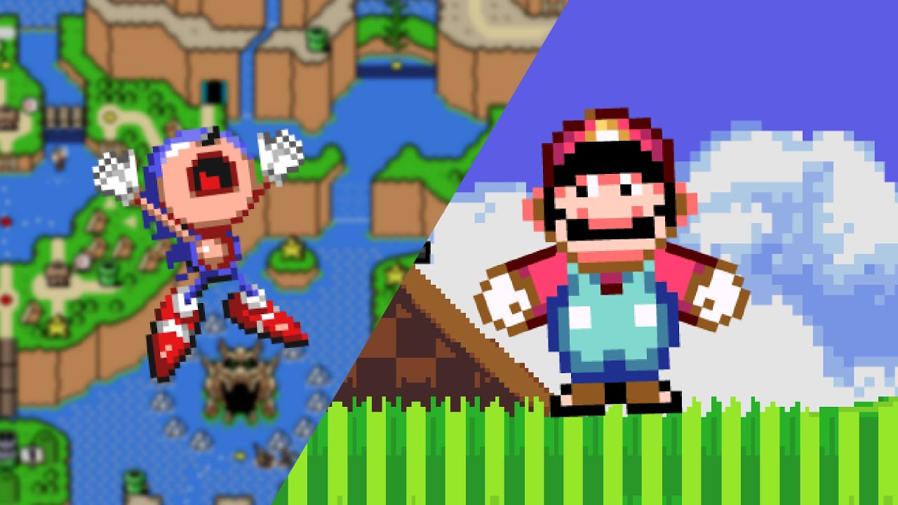 If Mario and Sonic switched places