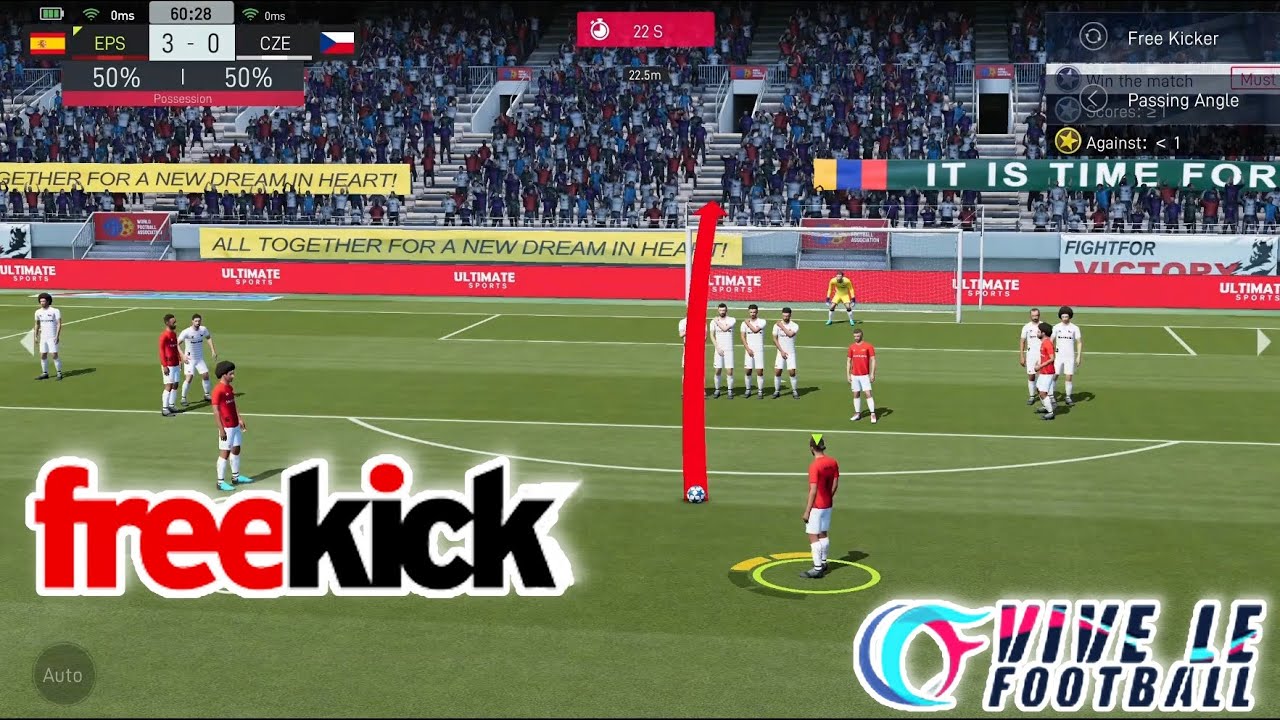 Vive Le Football Free Kick Goals | Vive Le Football Gameplay | VIVE LE FOOTBALL MOBILE | Tap Tuber