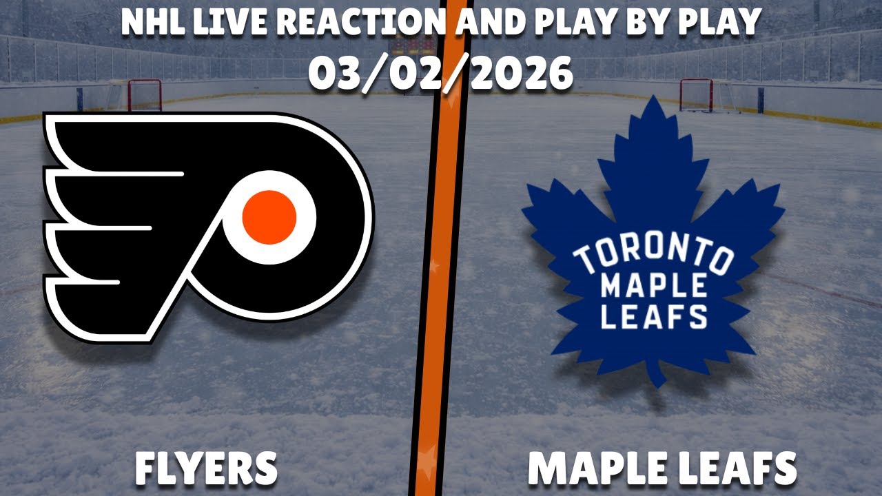 Flyers vs Maple Leafs | Philadelphia Flyers vs Toronto Maple Leafs | Live Reaction
