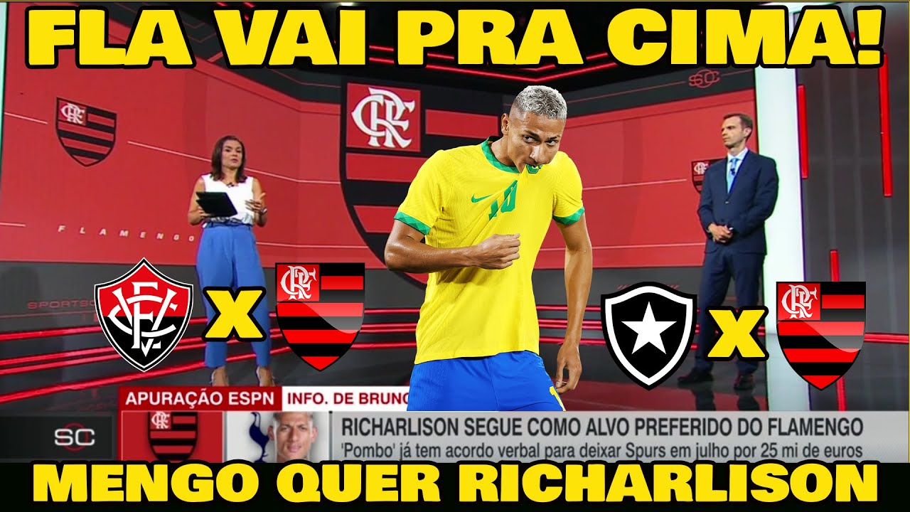 FLAMENGO QUER RICHARLISON! QUARTAS DO CARIOCA - VITÓRIA x FLAMENGO.