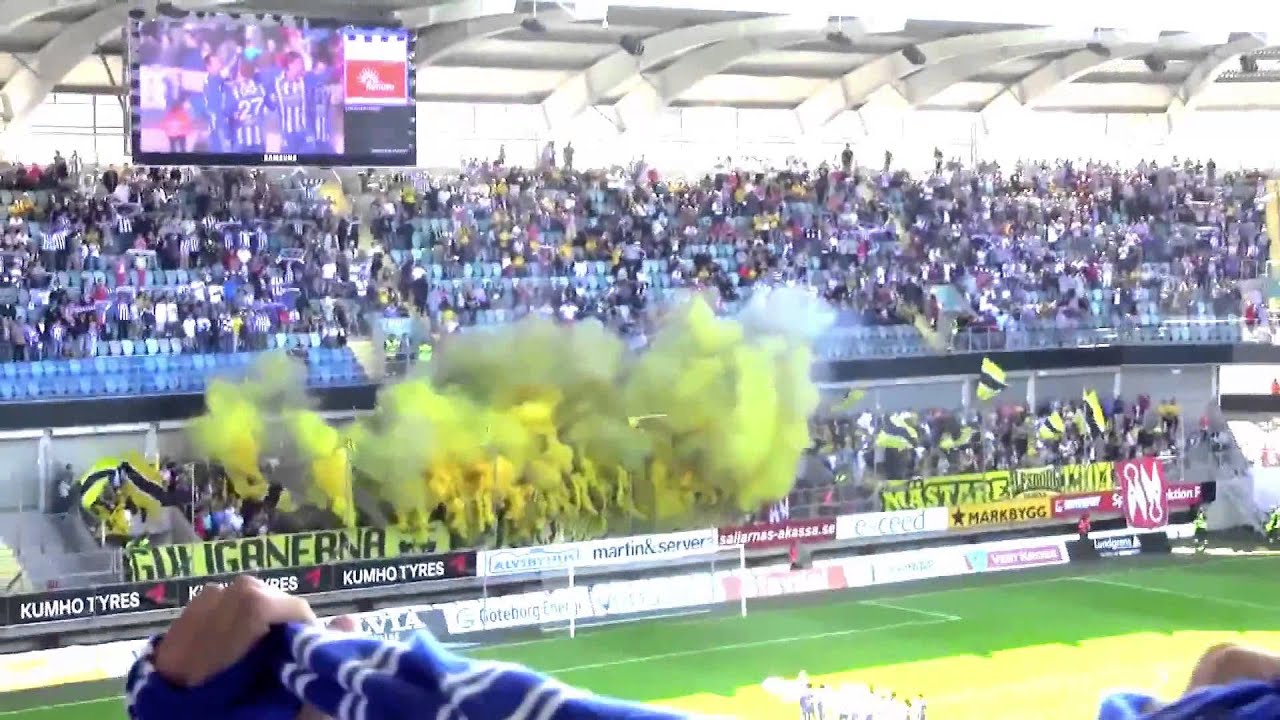 IFK Göteborg - IF Elfsborg 2013, Yellow Fanatics