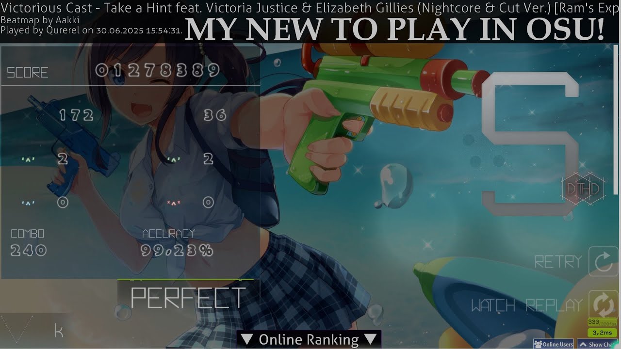 [6.79⭐] Take a Hint (Nightcore & Cut Ver.) [Rams Expert] +HDDT 99.23% 382PP