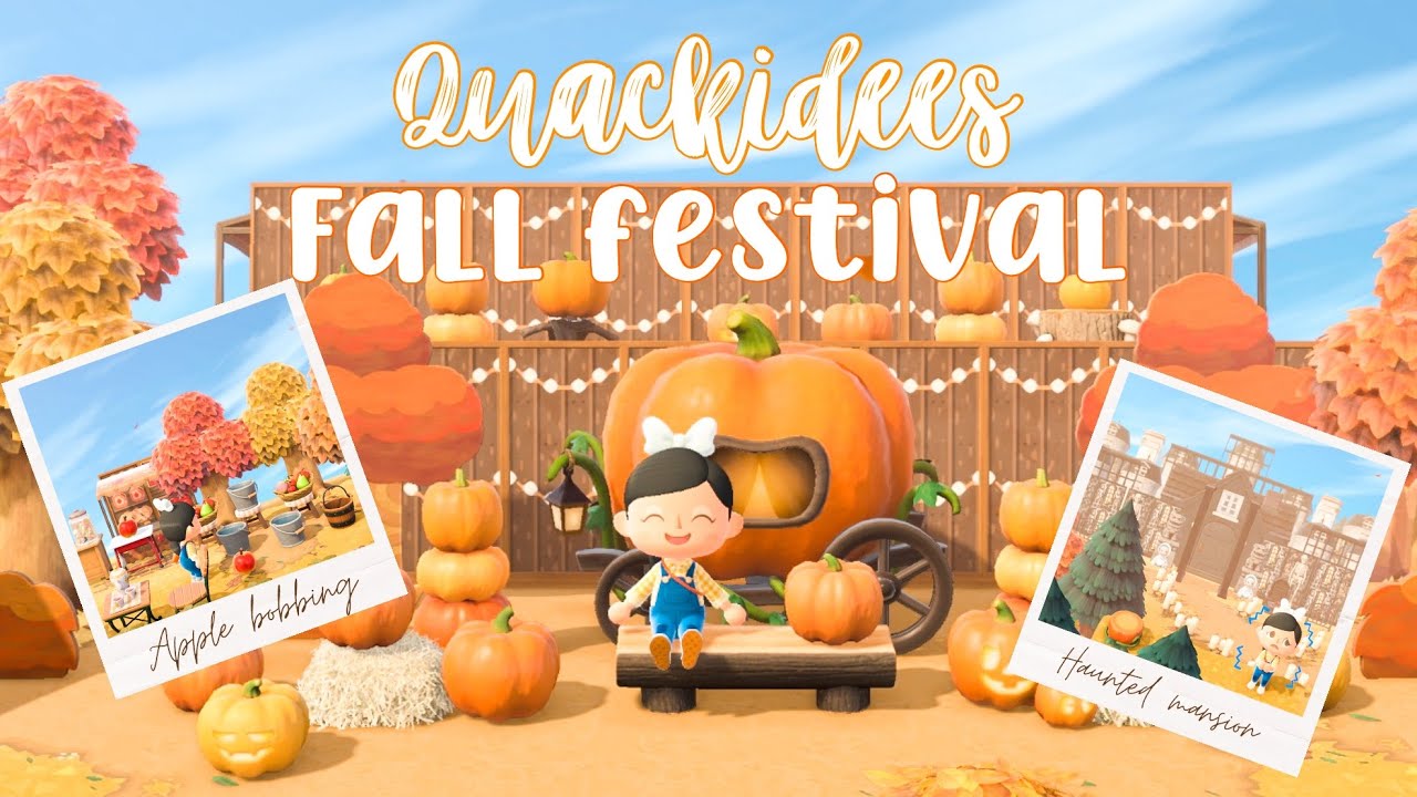 FALL FESTIVAL THEMED ISLAND TOUR ~ ACNH // ANIMAL CROSSING NEW HORIZONS