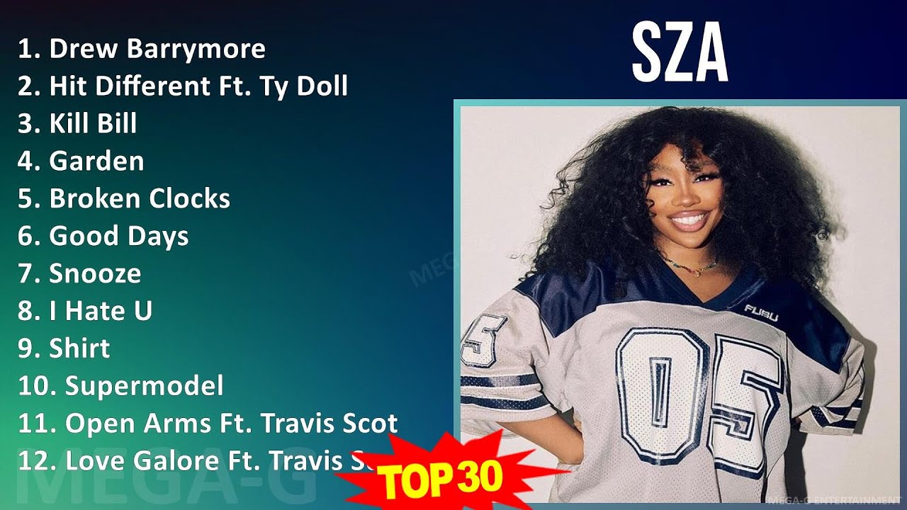 S Z A 2024 MIX Top Hits Collection ~ 2010s Music ~ Top Alternative R&B, R&B Music