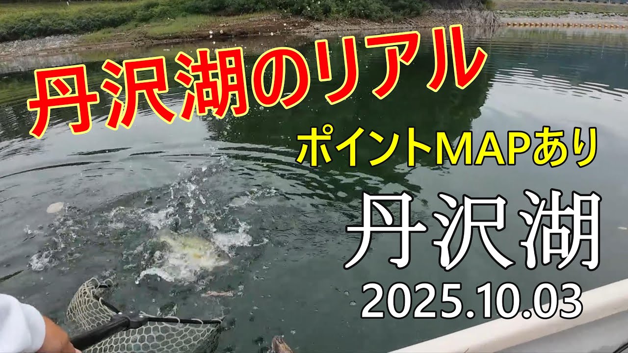 丹沢湖バス釣りのリアル！　ダウンショットのミドストでキャッチ