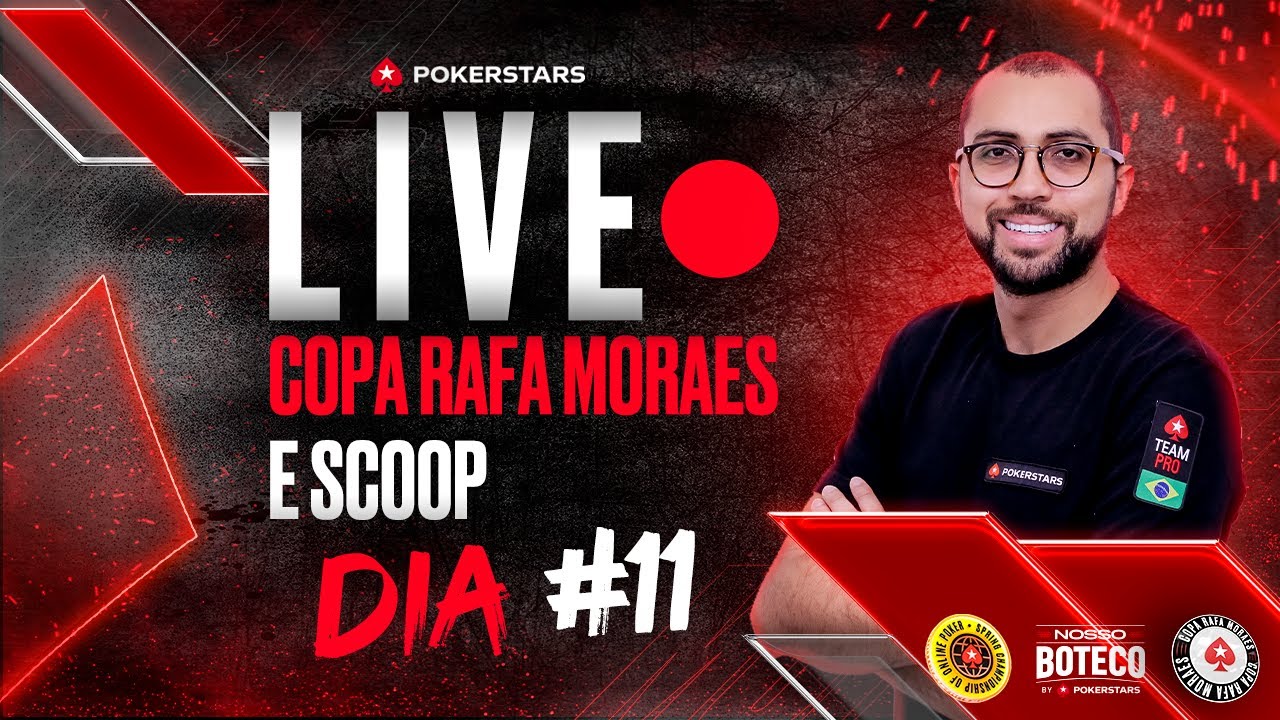 Main Event $10k SCOOP e Copa Rafa Moraes no Pokerstars! A Universidade do Poker chegou! !up !copa