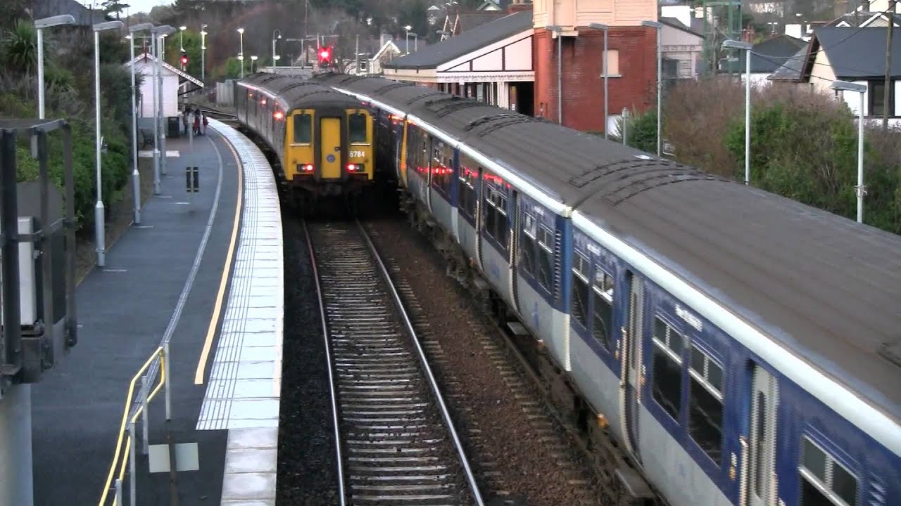 Northern Ireland Railways - Failed DEMU 8451 Belfast Castle - Whitehead