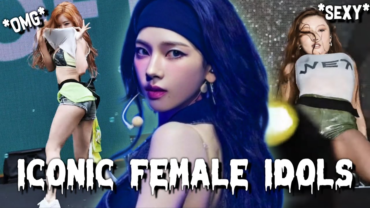Female idols being iconic 2024