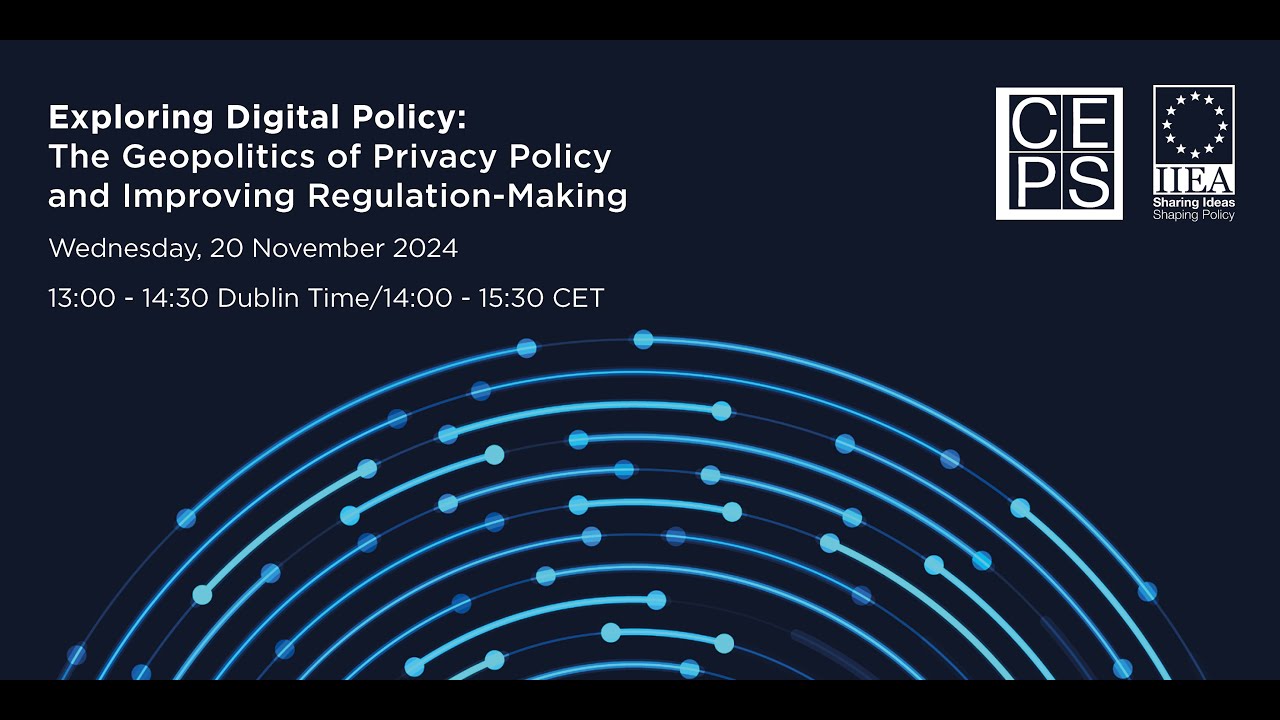 Exploring Digital Policy: The Geopolitics of Privacy Policy and Improving Regulation-Making