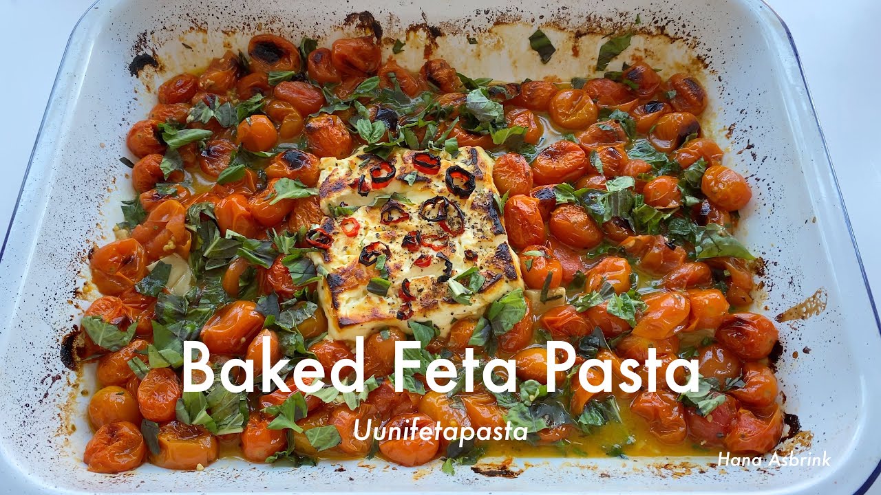 Baked Feta Pasta | TikTok Pasta | Uunifetapasta