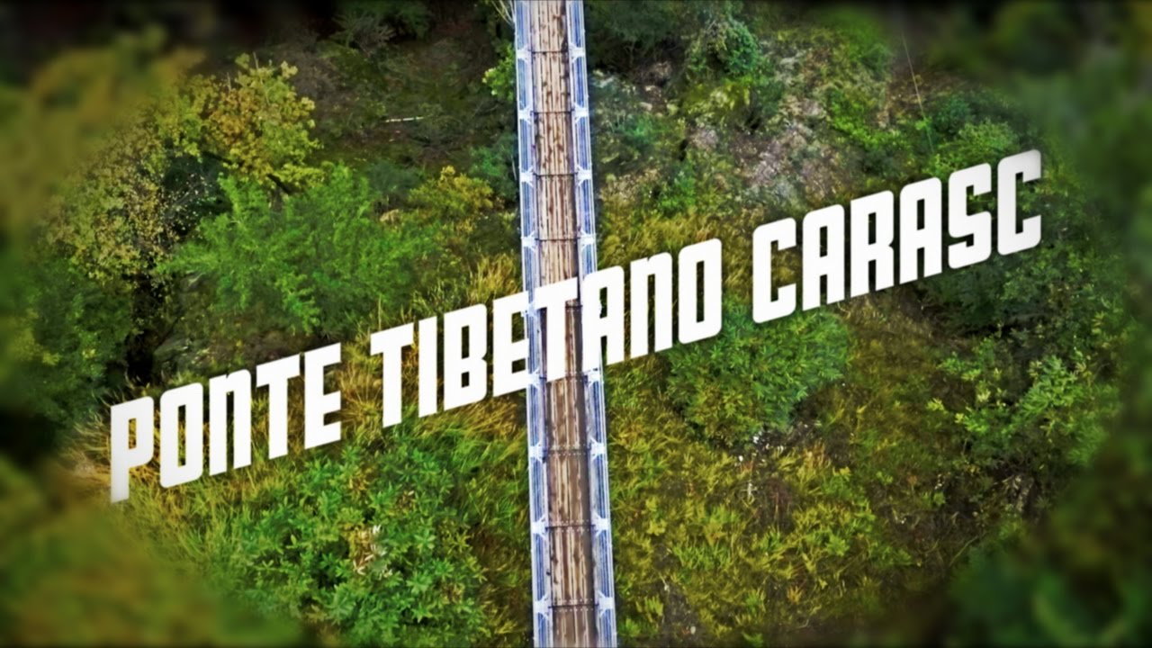 Ponte Tibetano Carasc / Bridge / Monte Carasso / Drone - Top Places to See / DJI Phantom 4