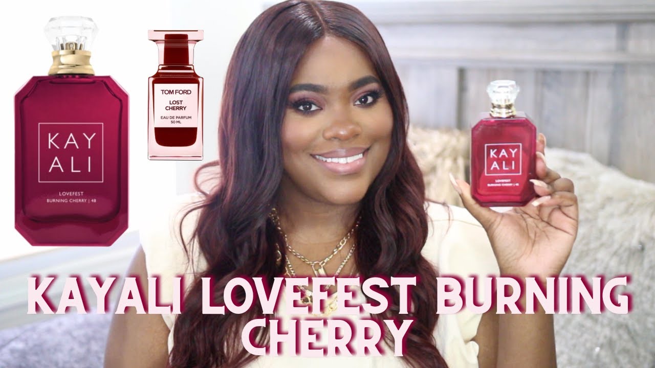 KAYALI LOVEFEST BURNING CHERRY 48 REVIEW | TOM FORD LOST CHERRY DUPE? | PERFUME REVIEW | IKEA ALEXIS