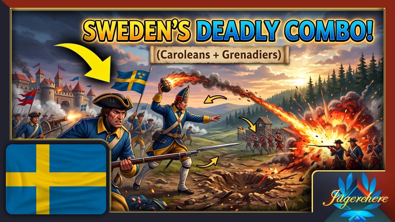 The Most Underrated Swedish Army Combo in Age of Empires 3!