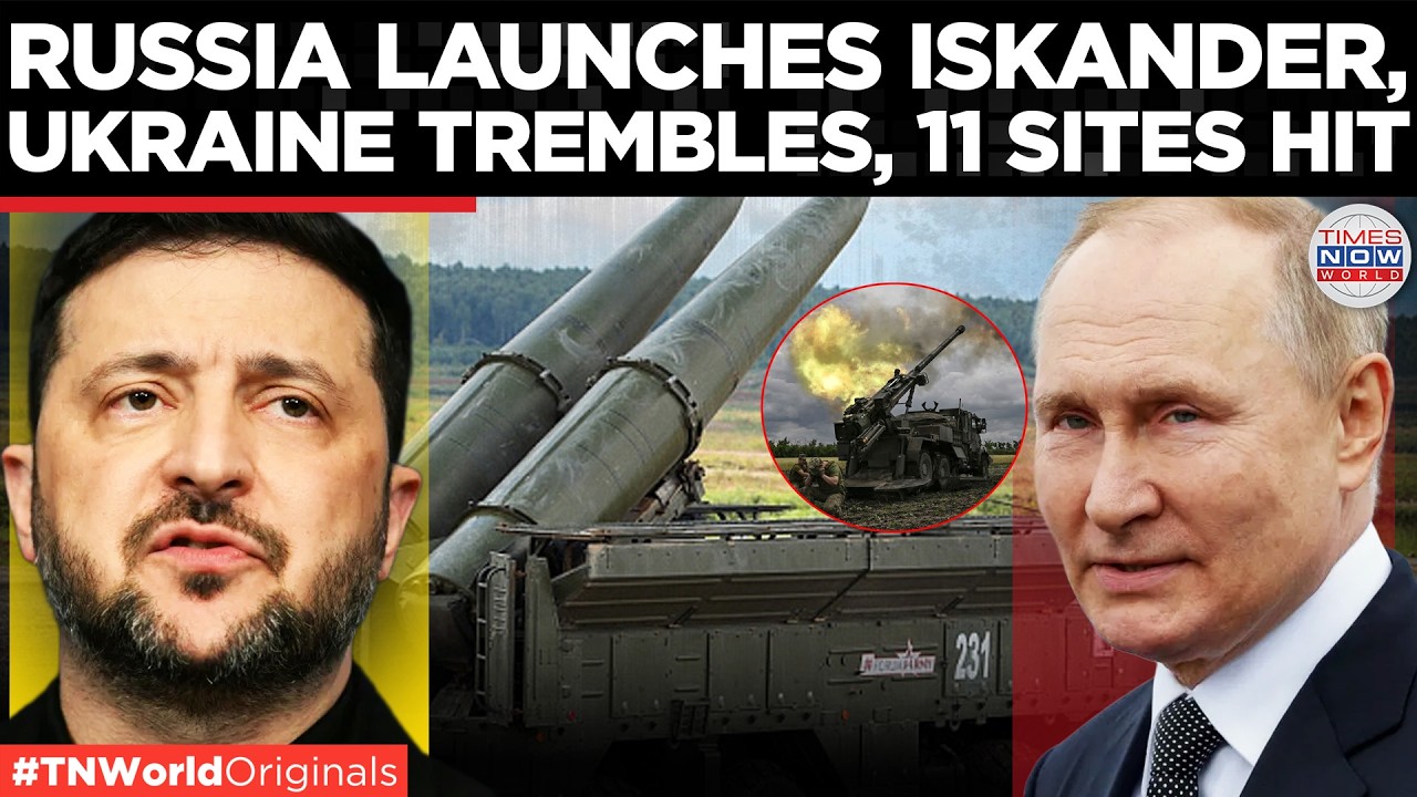 Iskander Missile Fired: Ukraine Reels Under Russia’s Massive Overnight Attack with Ballistic Missile
