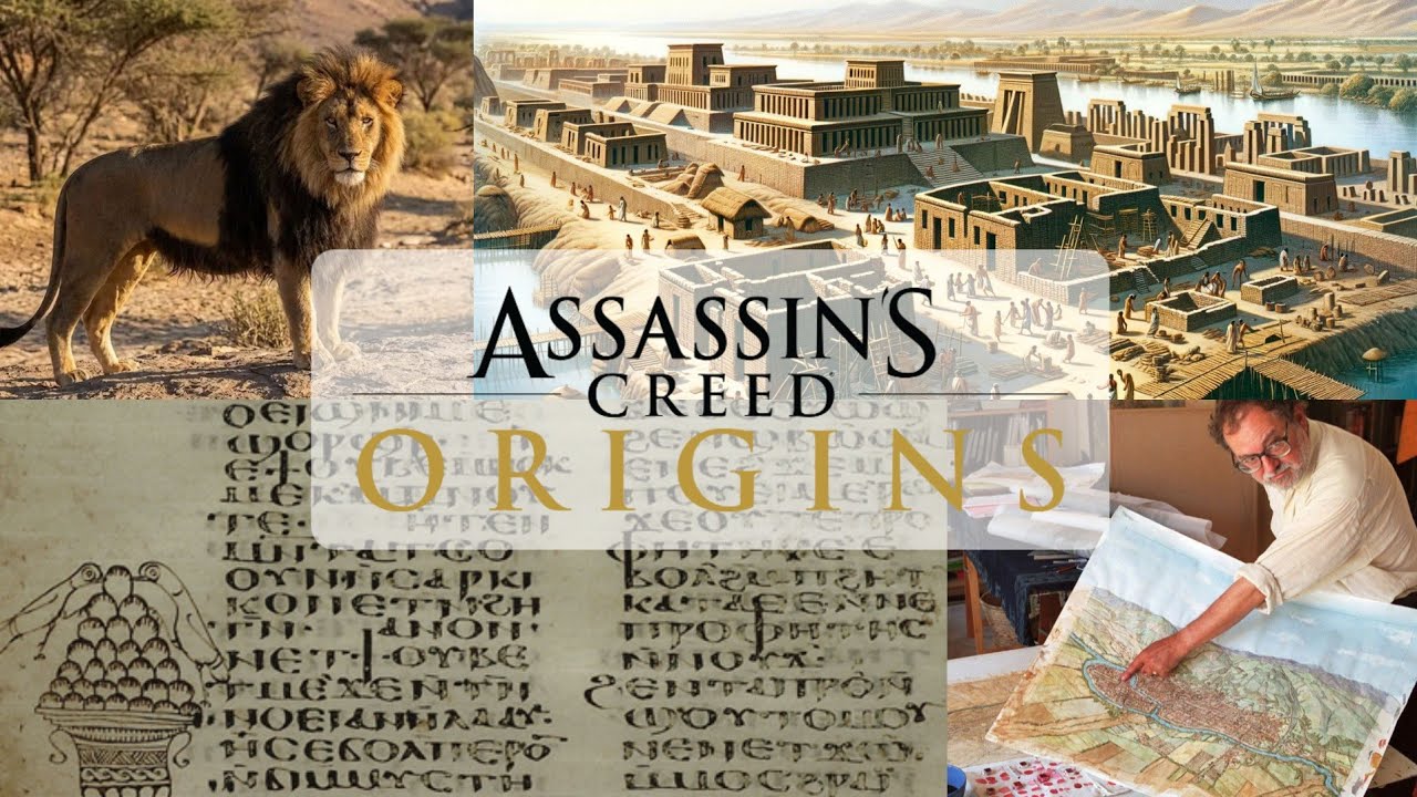 Assassin's Creed Origins - Discovery Tour FR / Partie 4 - Hiéroglyphes, Faune, Flore et Culture