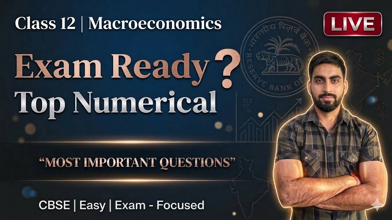 Most important numericals Macroeconomics