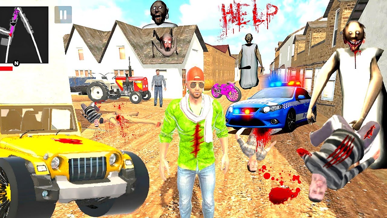 🤯 Granny Ne Village Mai Attack Kr Diya 💥😱 Indian Theft Auto 💥🤩 Indian Bike Driving 3d 💥🚨 New Update😱