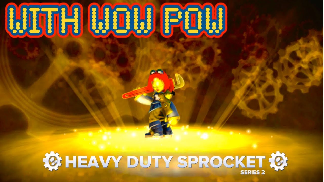 Skylanders Swap Force - Series 2 Heavy Duty Sprocket - Operator Path Guide with Wow Pow