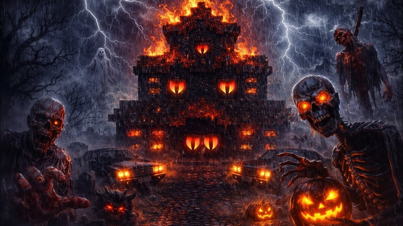 School Party Craft | Haunted House Where No One Survived😱👻 