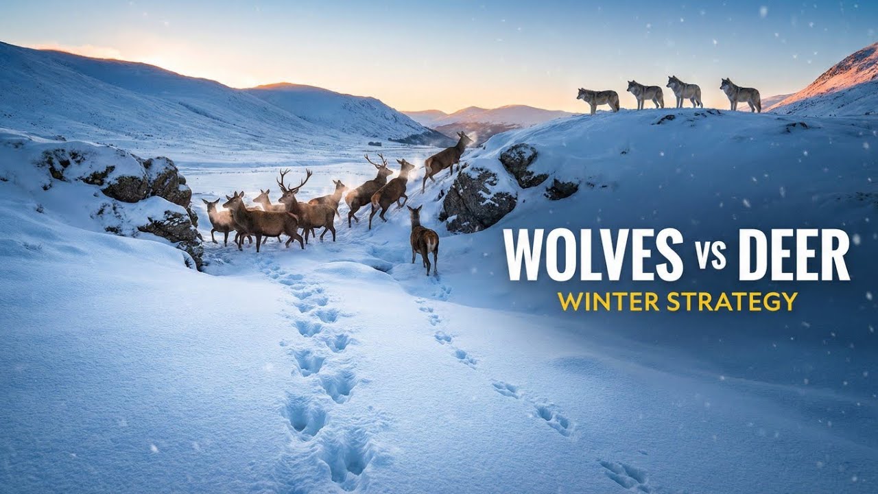 Europe&rsquo;s Frozen Wild: Wolves vs Deer &mdash; The Winter Hunt You&rsquo;ve Never Seen Like This