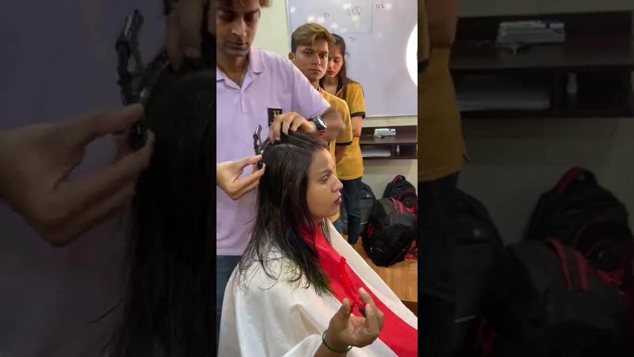 Full layer haircut demonstration ✅