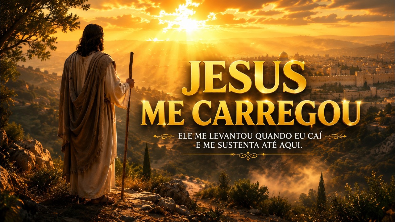 Jesus Me Carregou | Música Gospel Sobre Fé, Dor e Superação