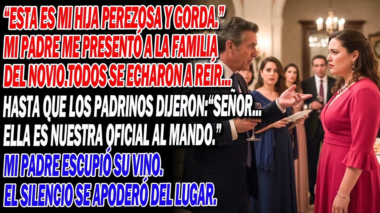 😌🍾Mi apariencia siempre fue objeto de burlas de mi padre, pero luego tuvo que callar