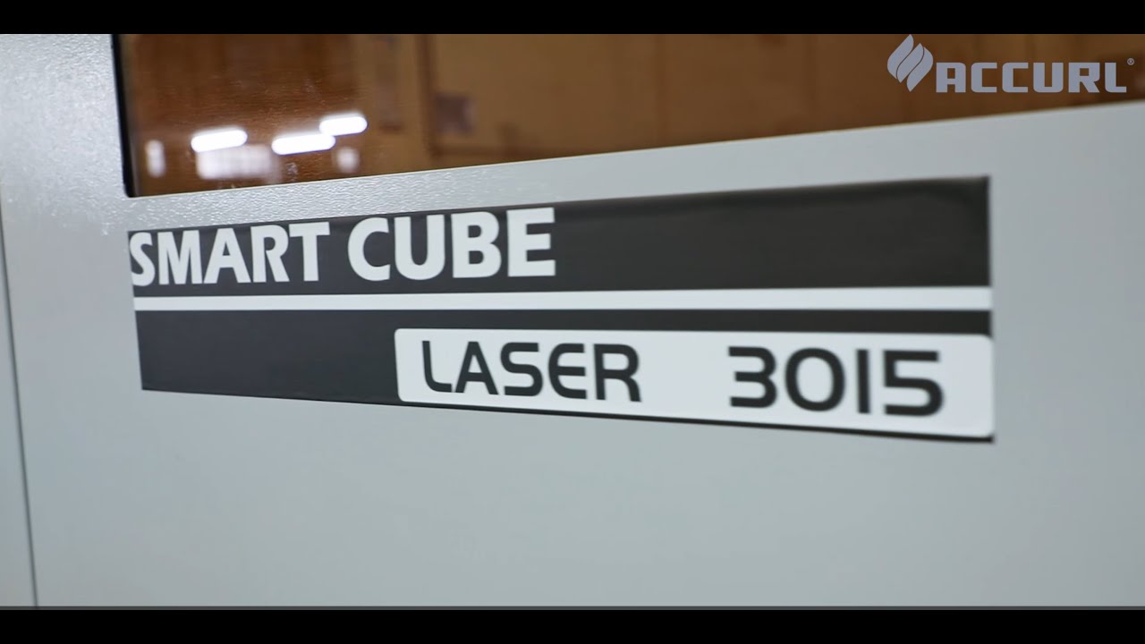 ACCURL 3Kw Compact Laser Cutting Machine SMART Cube -3015