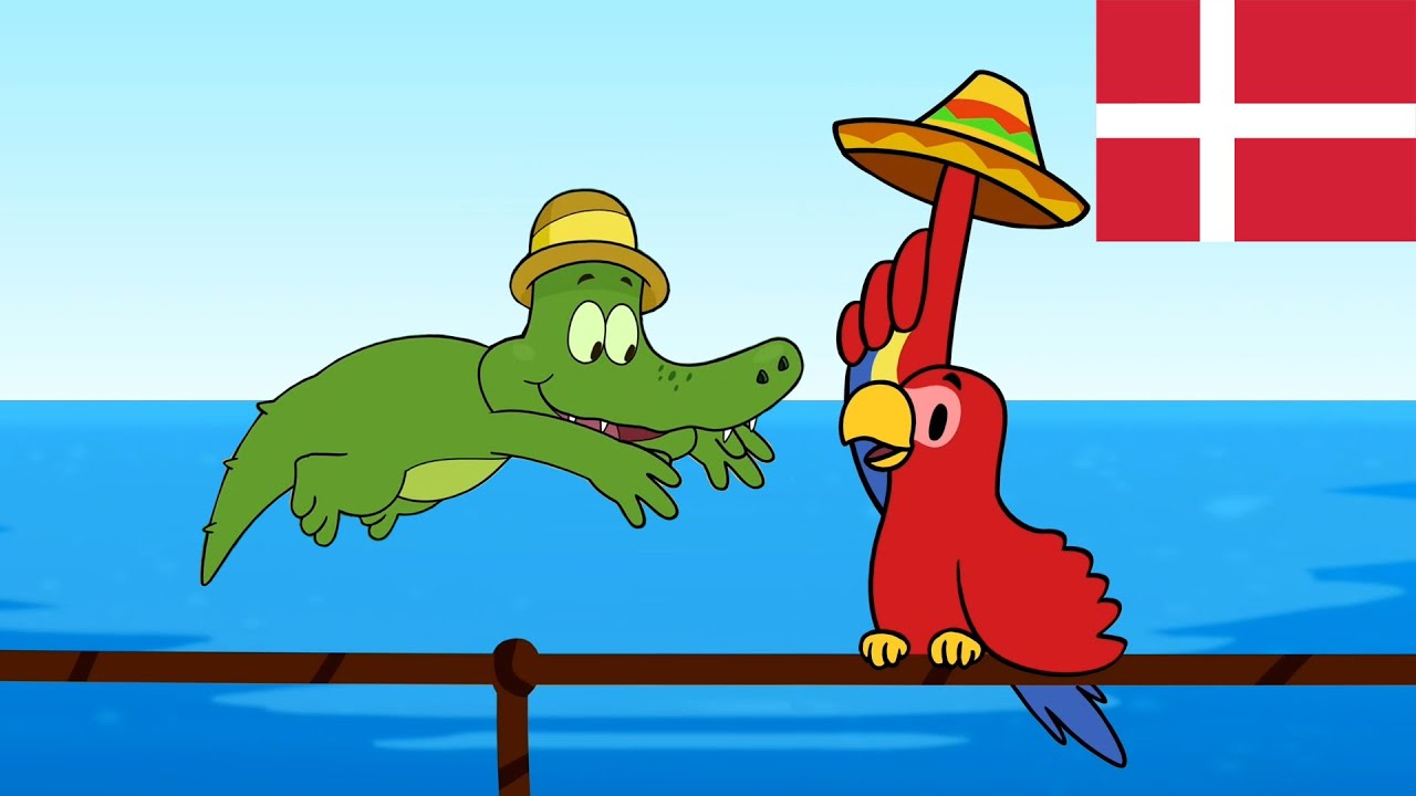 Papegøjen Pedro - Arne Alligator (dansk)