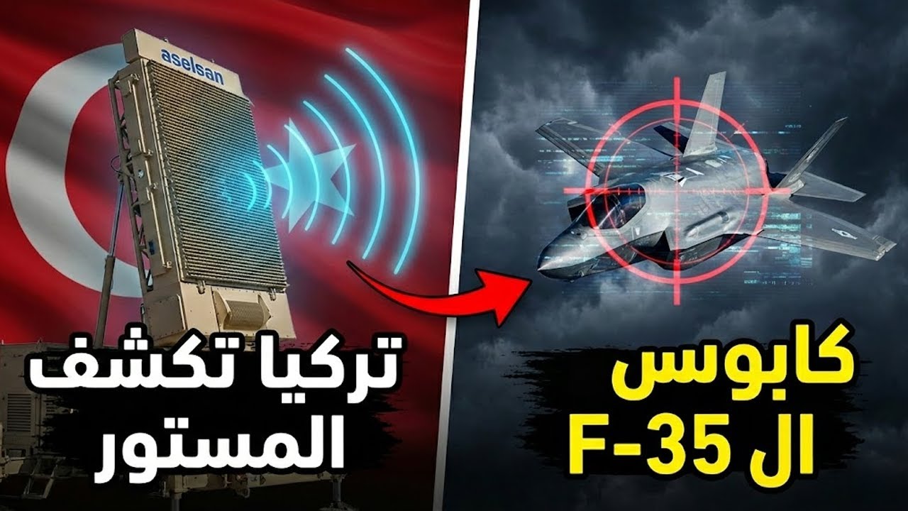 تركيا تصطاد الشبحيات: السلاح الذي كسر أسطورة F-35