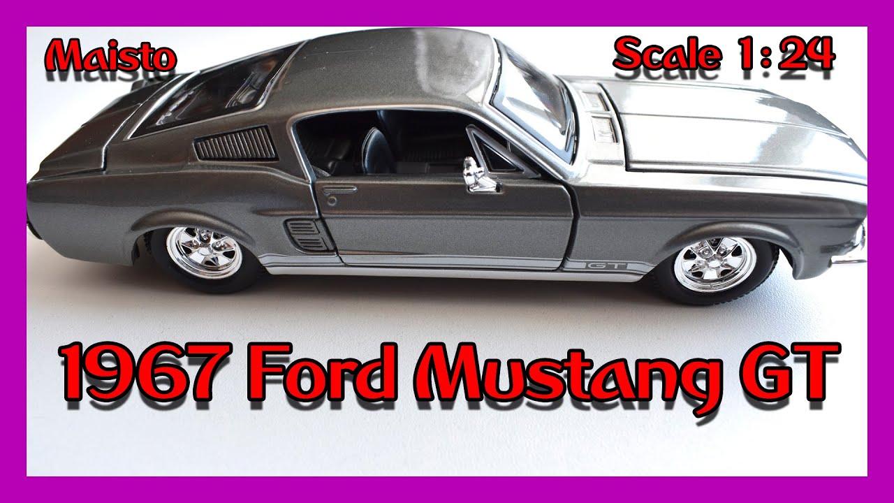 №84 1967 Ford Mustang GT (Maisto)