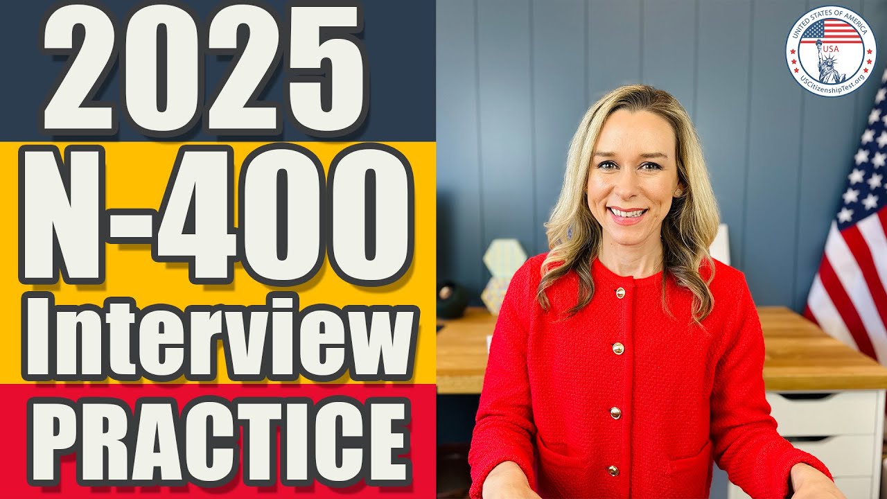 US Citizenship Interview | N-400 Naturalization Interview Mock Interview #citizenshipwithjackie
