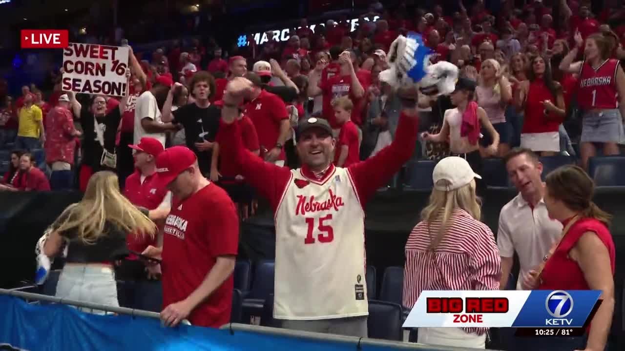 'We did it': Nebraska men's basketball is moving on to Sweet 16 after taking down Vanderbilt