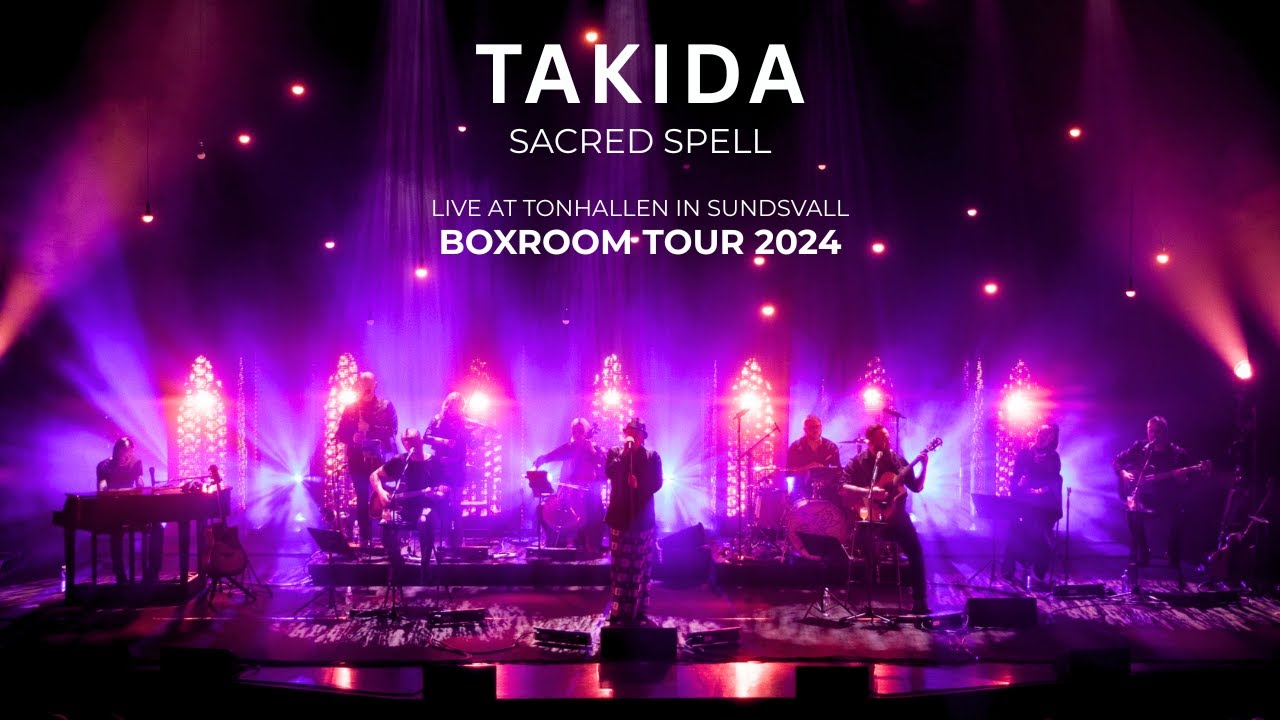 tAKiDA - Sacred spell - Boxroom version live at Tonhallen, Sundsvall, Sweden | Napalm Records