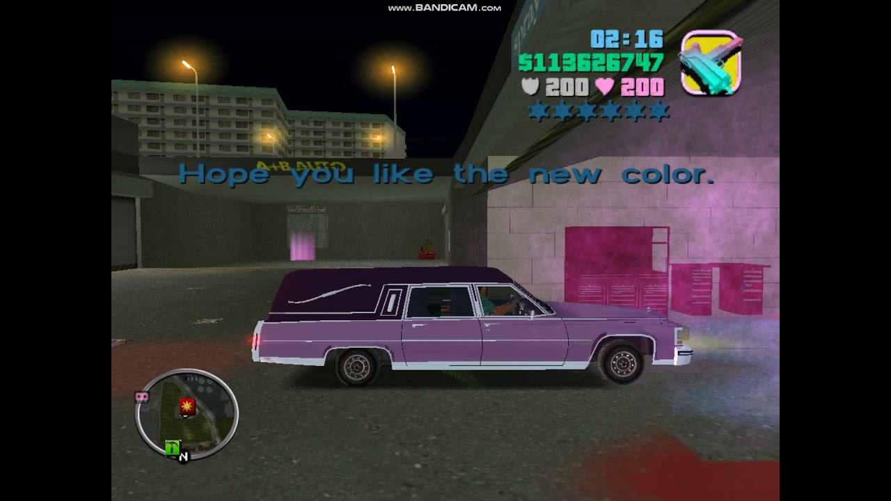Multi color Romero's Hearse