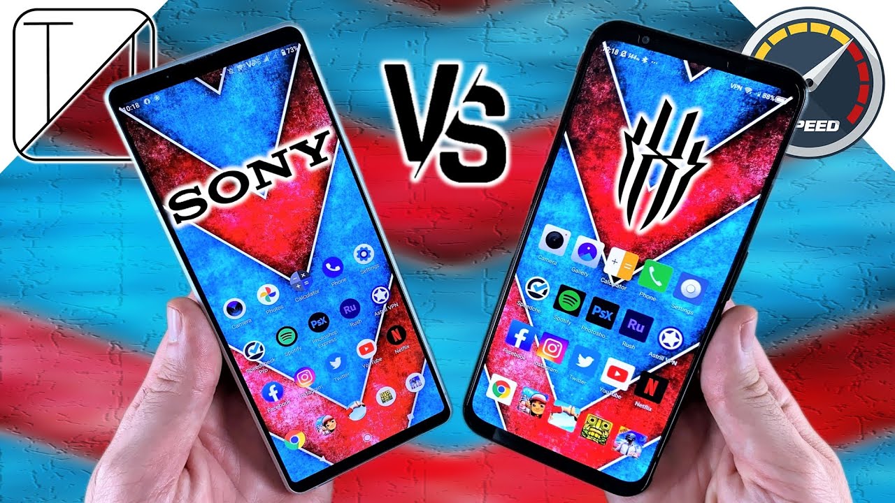 Sony Xperia 1 II vs RedMagic 5G Speed Test