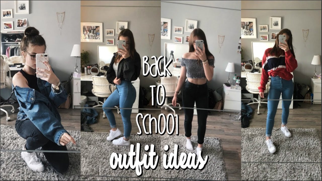 BACK TO SCHOOL OUTFIT IDEAS | Hannah Theresa
