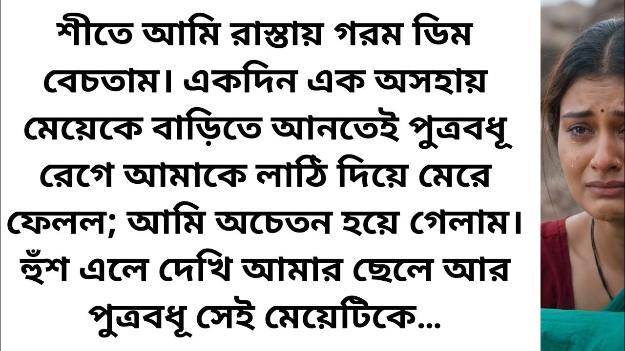 Bengali Emotional Golpo | Deep Heart Bangla Kahini | Motivational Life Lessons | True Storytelling