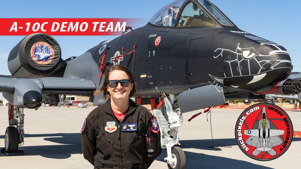 Join Slick and the A-10 Demo Team at Fairchild AFB