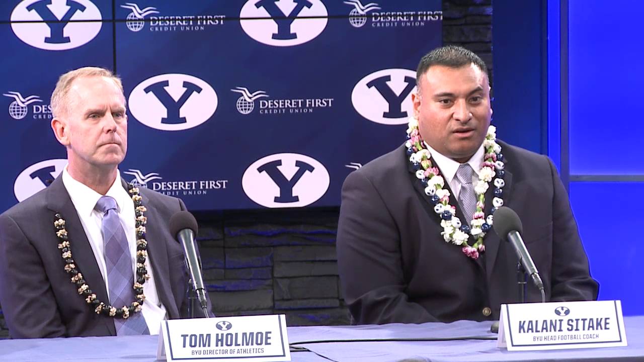 Football - Kalani Sitake Introductory Press Conference