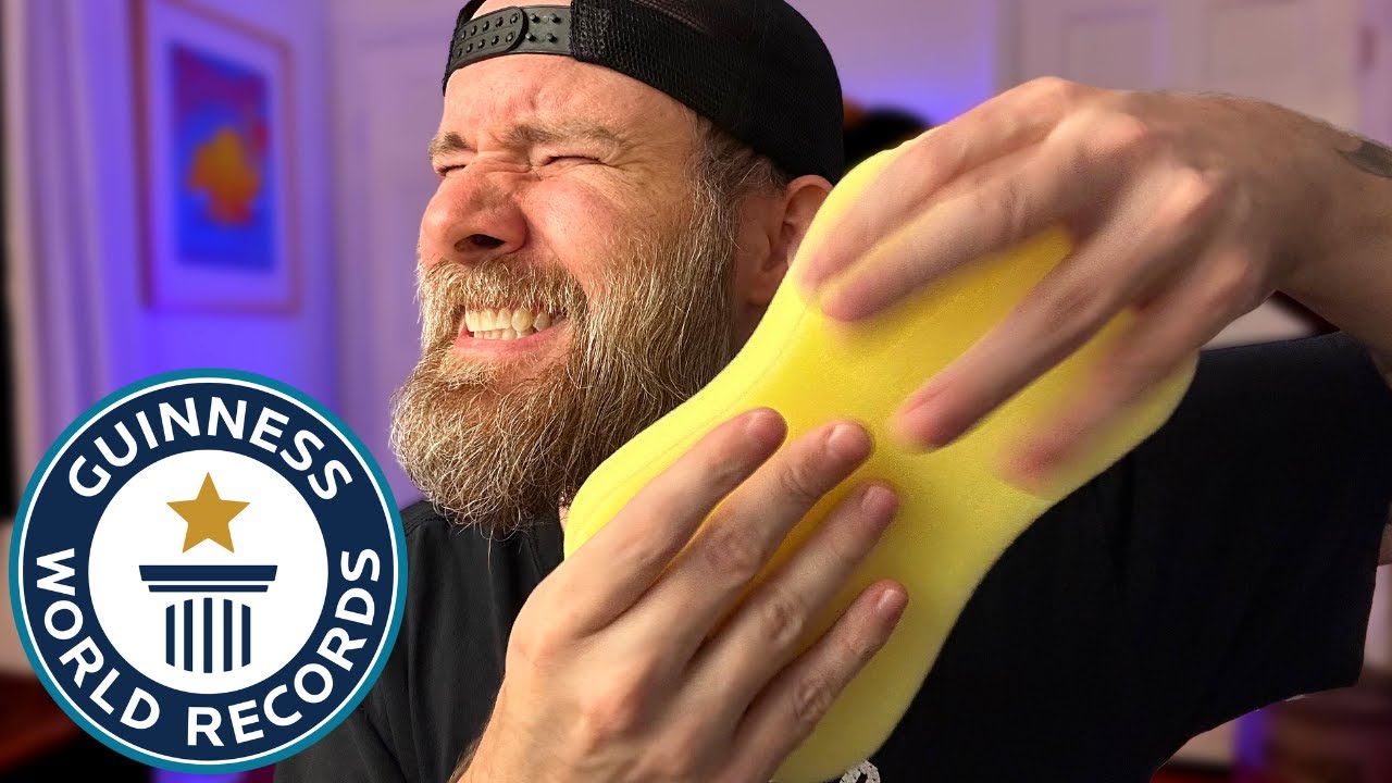 Breaking the Fastest ASMR Tapping World Record (27 Triggers)