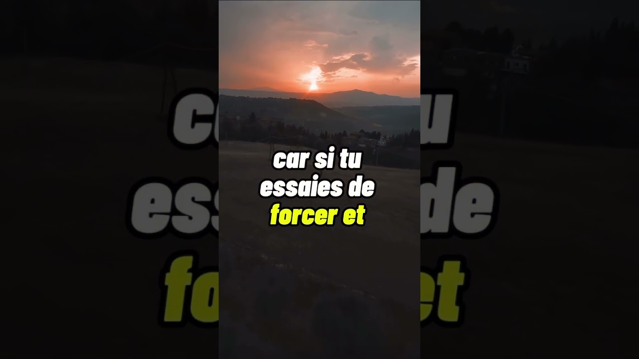 ne force jamais quelqu'un &agrave; rester dans ta vie. #citation #le&ccedil;onsdevie #motivation #conseil