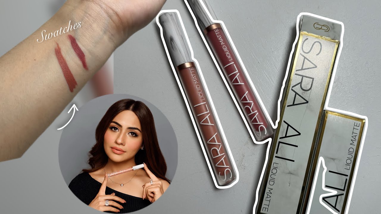 Honest Review Of Sara Ali Cosmetics Liquid Mattes | Wasted 5000 😭😭 | Worth It Or not ??