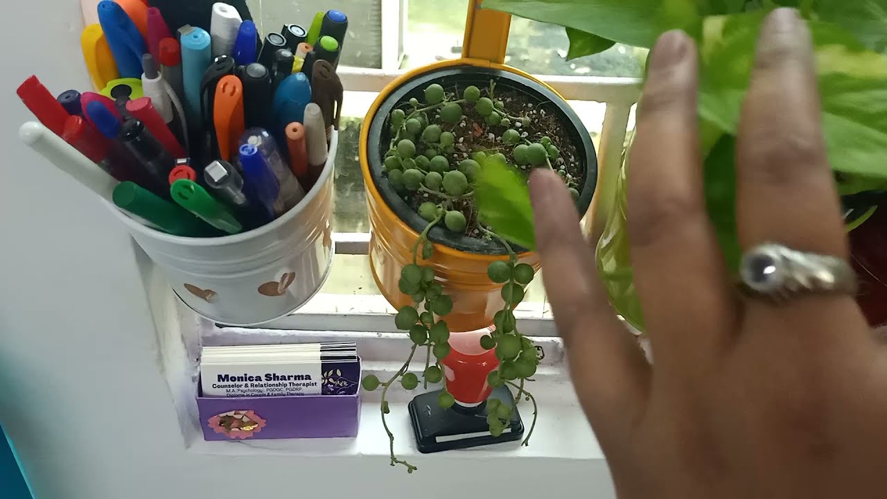 Multicolor Metal Round 4 inch Railing Planter for Balcony #theheavenlyhomes