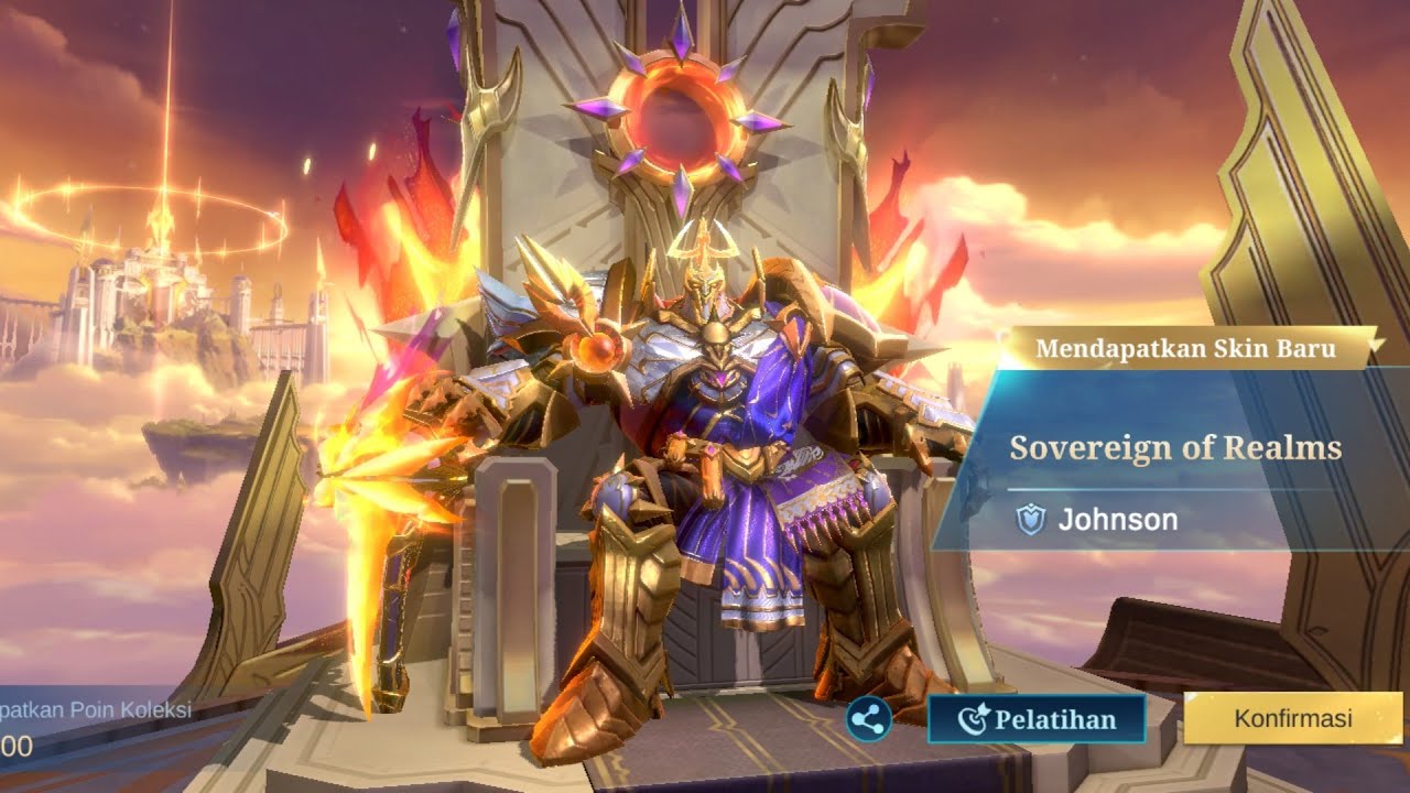 Ceritanya pengen skin Jhonson Legend #mlbb #games #mlbbcreatorcamp