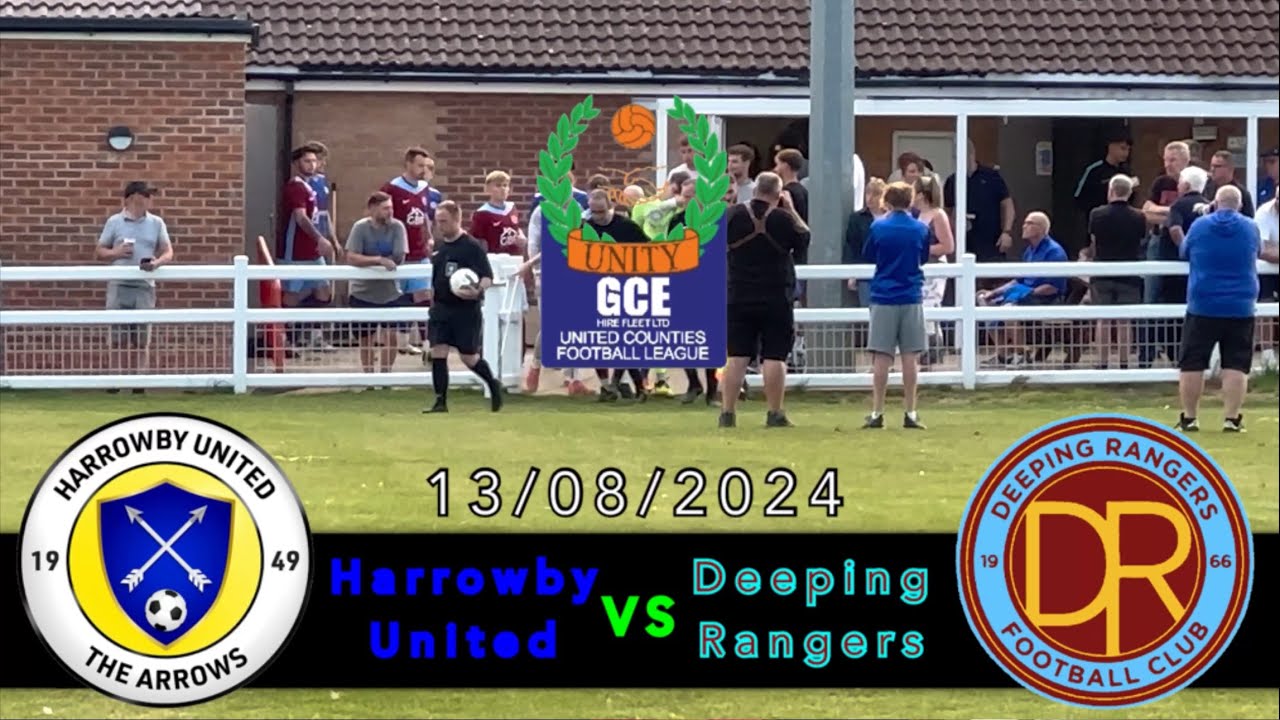 Harrowby United 4-0 Deeping Rangers, United Counties Premier North, 13/08/2024. 4K