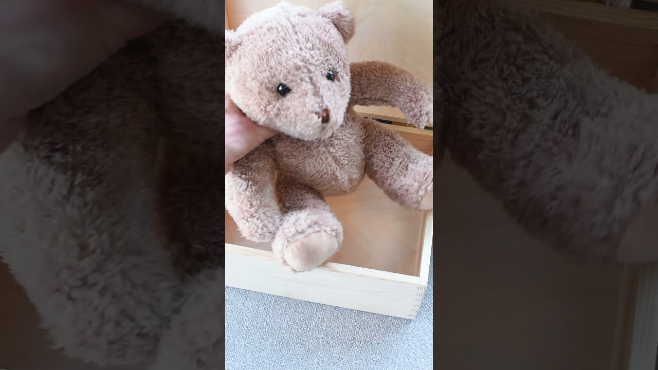 Bo&icirc;te souvenirs de naissance en bois &agrave; personnaliser ! #shorts #cadeaunaissance #cadeaubebe